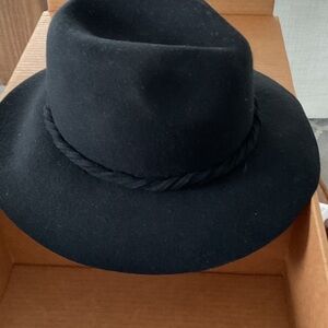 CLIPPERTON black Fedora from Free People